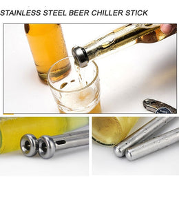 Stainless Steel Drink Chiller Stick -Set Of 2