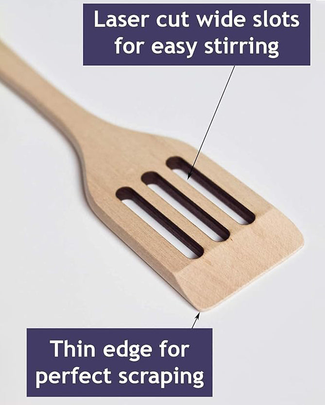 Long Wooden Spatula Spoon For Cooking