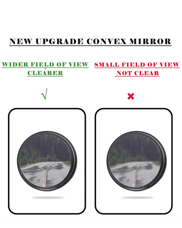 Bicycle 360° Mirrors for Handlebars - Set of 2