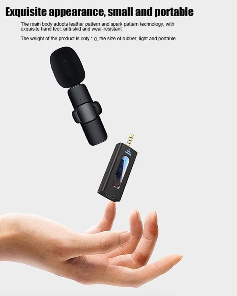 K35 Pro Dual Wireless Microphone