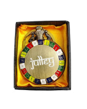 Ladakh Prayer Word Pocket Watch Keychain