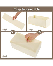 Dresser Drawer Organizers - Set of 6