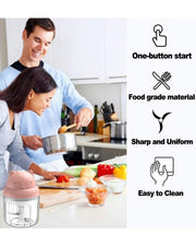 Electric Portable Mini Garlic Chopper