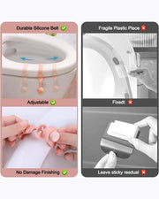 Silicone Toilet Lid Handle -Set Of 4