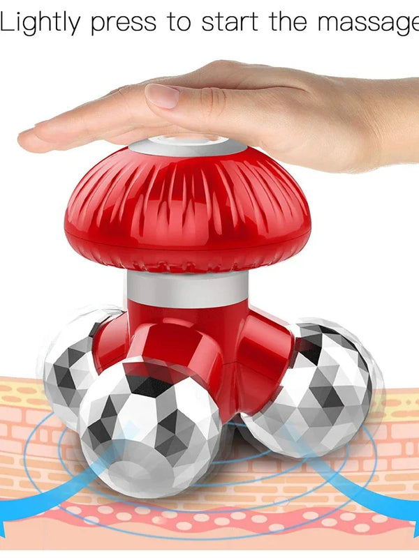 Mushroom  Body Massager - Battery Operate