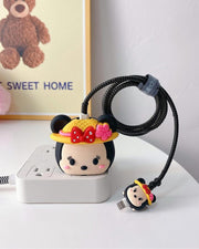 Minnie Mouse Cute - iPhone Charger Case and Cable Protector