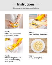 Fruit and Vegetable Slicer Cutter