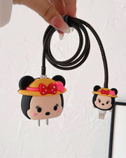 Minnie Mouse Cute - iPhone Charger Case and Cable Protector