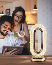 Crystal Smart Touch Table Lamp