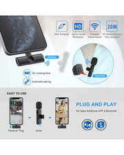 K9 Dual Wireless Microphone