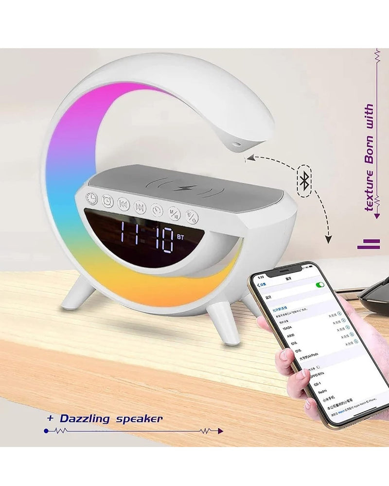 G Speaker LED Light With Wireless Charger