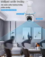 360° Wireless Light Bulb IP Camera