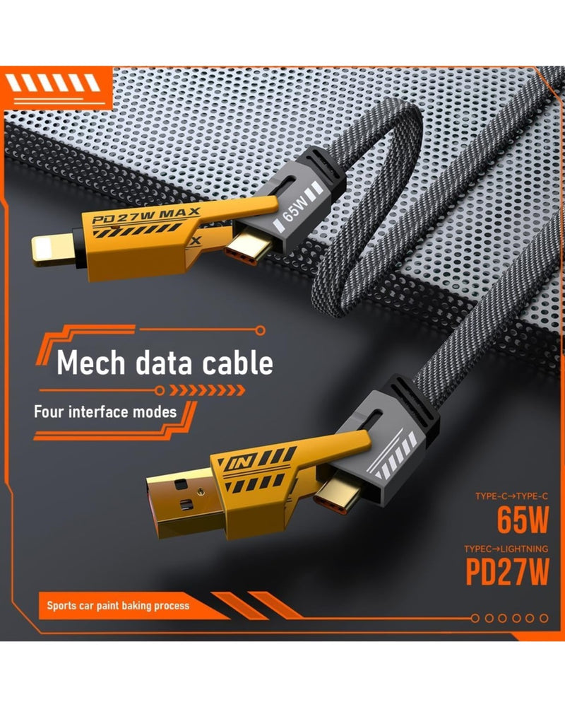 4-in-1 Charger Cable 65W