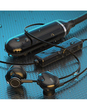 Wireless Earphone Smart Neckband for Hands-Free - Black