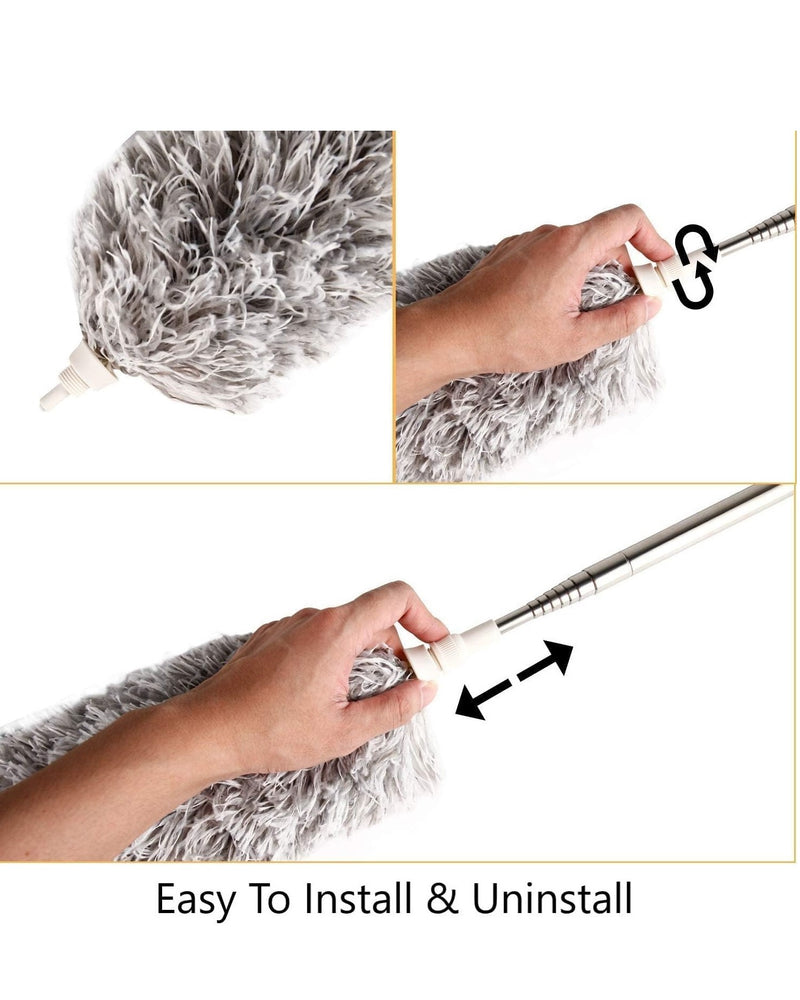 Bendable & Extendable Feather Cleaning Duster