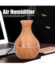 Wood Grain Essential Oil Diffuser & Humidifier