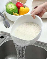 Vegetable Straining & Drain Basket - Set Of 2