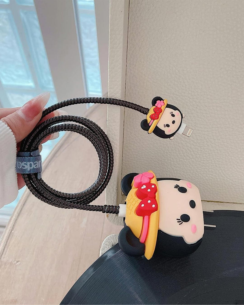 Minnie Mouse Cute - iPhone Charger Case and Cable Protector