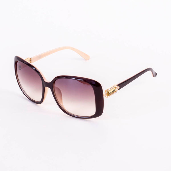 Ladies Sunglasses with Hanging Cover Case - "1243 D21 58 17-140"