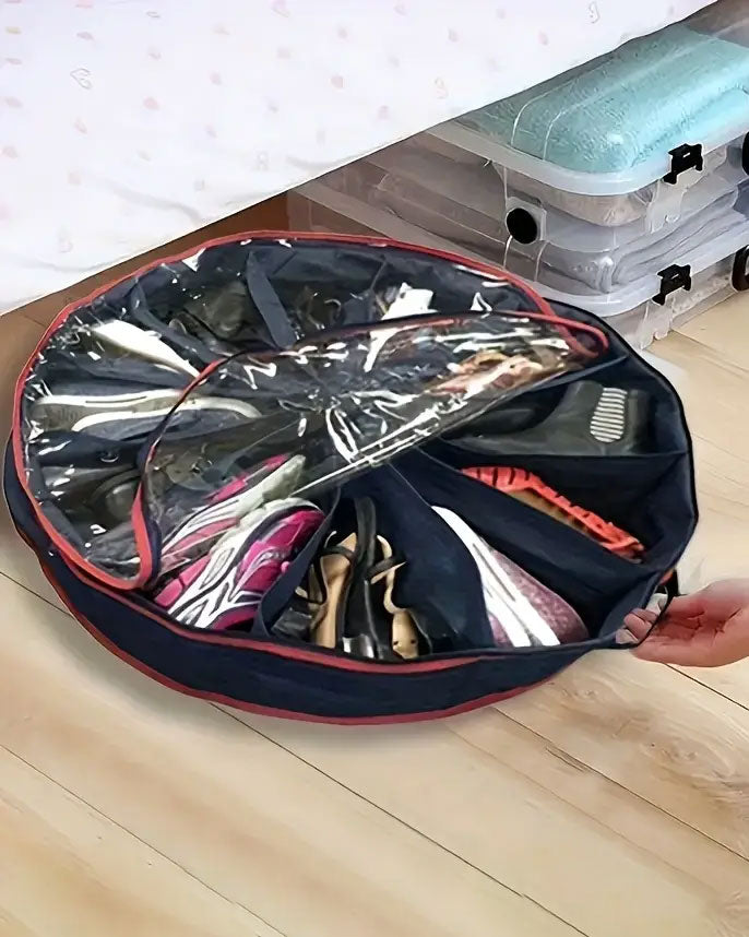 Multi-functional Round Shoes Organizer