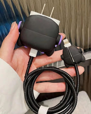 Hip-Hop Bulldog - iPhone Charger Case and Cable Protector