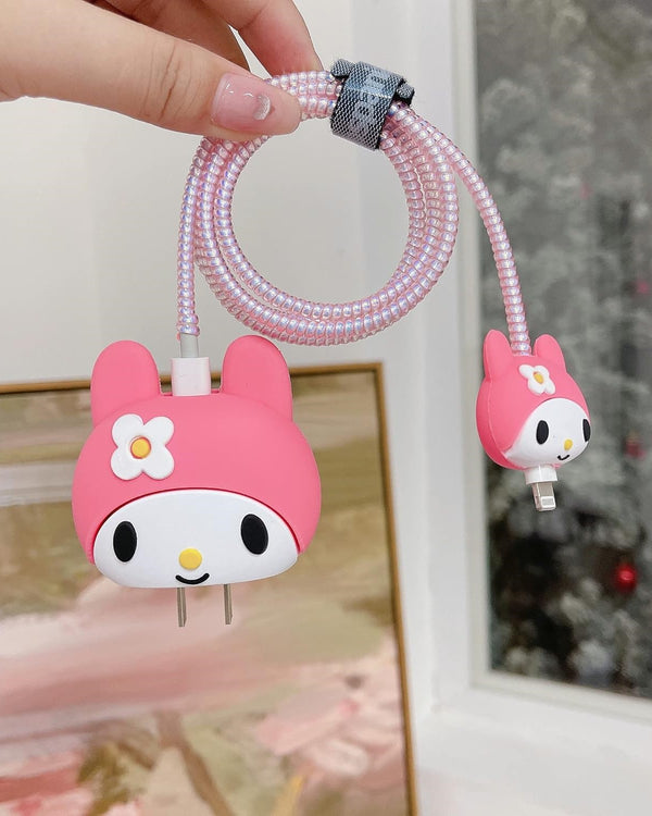 Kawaii Sanrio - iPhone Charger Case and Cable Protector