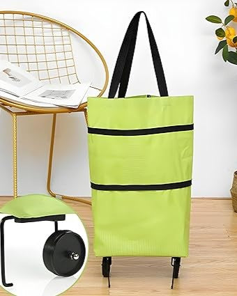 Foldable Shopping Trolley Wheel Bag