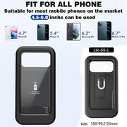 Waterproof Bike Mobile Phone Holder Support Universal Bicycle Gps 360