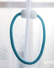Elegant Faux Pearl Magnetic Curtain Tieback Set of 2