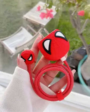 Spider-Man - iPhone Charger Case and Cable Protector