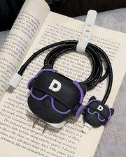 Hip-Hop Bulldog - iPhone Charger Case and Cable Protector