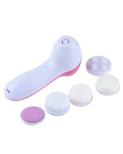 5-In-1 Facial Cleansing Brush - Green