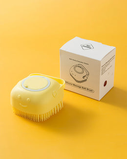 Soft Silicone Bath Brush with Hook