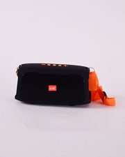 BoomCarry Wireless Bluetooth Speaker – Rugged Black & Orange
