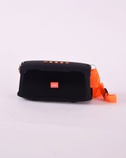 BoomCarry Wireless Bluetooth Speaker – Rugged Black & Orange