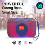 Wireless Bluetooth Speaker Heavy Bass with Mobile Stand