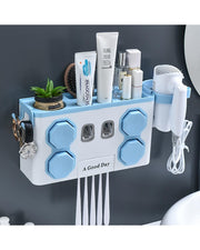 Multifunctional Toothbrush Bathroom Rack Organizer