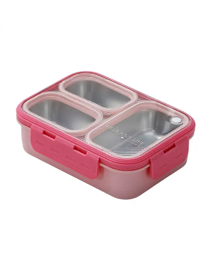3 Compartment Insulated Lunch Box