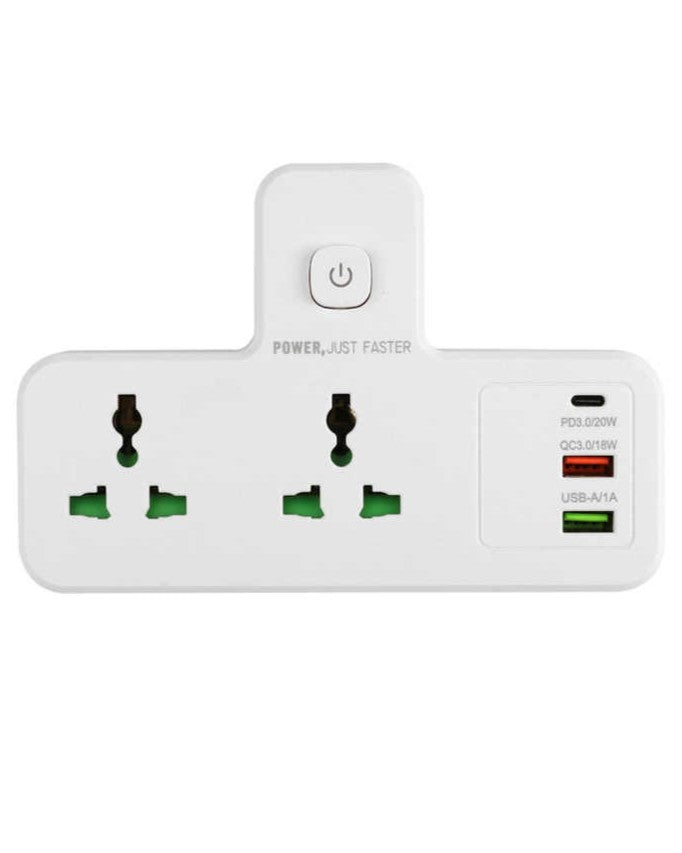 Compact Power Hub with Fast Charging