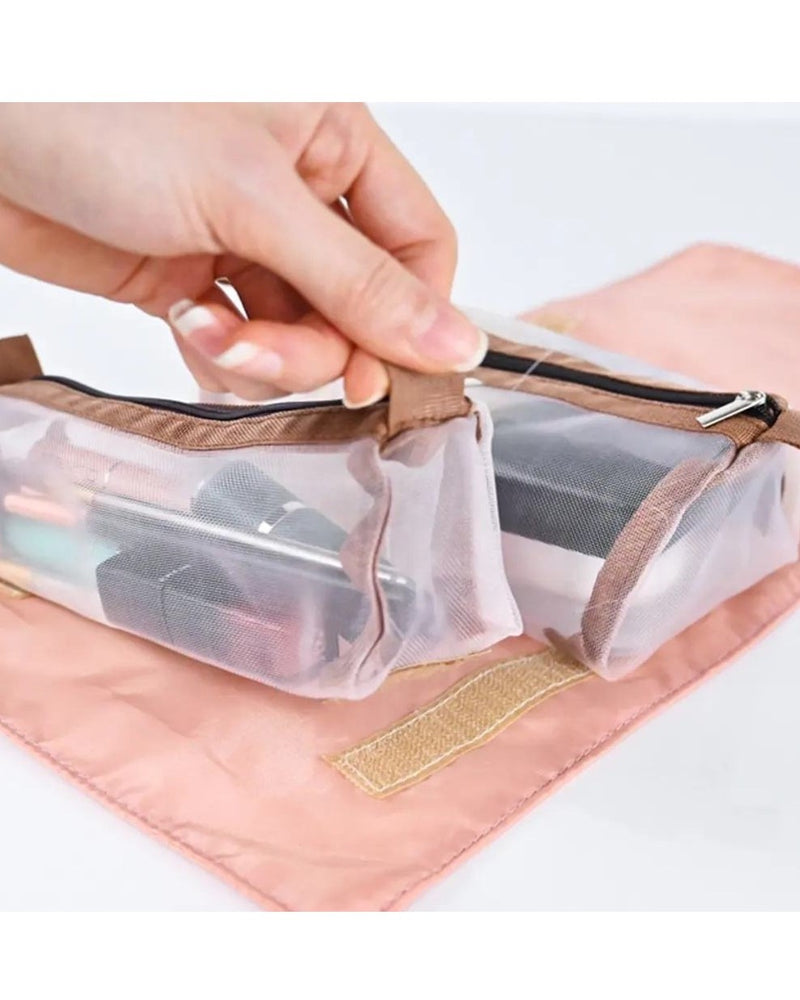 4-in-1  Foldable Makeup Storage Travel Bag