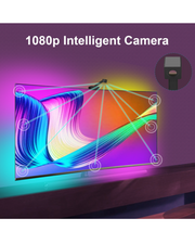 LED TV Backlight with Integrated Scanning Camera (Mobile App Control)