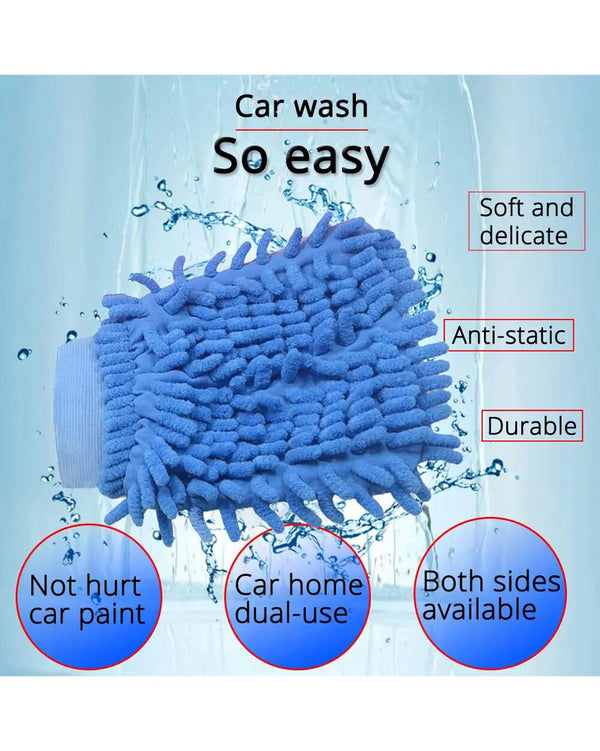 Microfiber Gloves for Car Wash