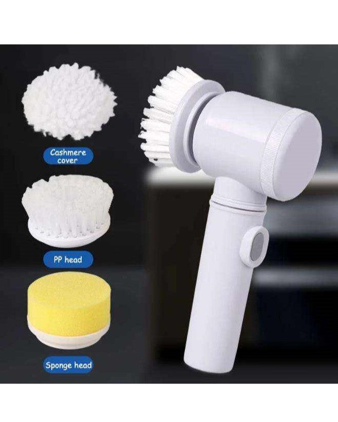 Electric Cleaning Brush Scrubber Tool - Battery Powered