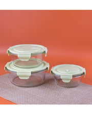 Red Cheery Food Storage Container with Air-Tight Lid - 620 ML