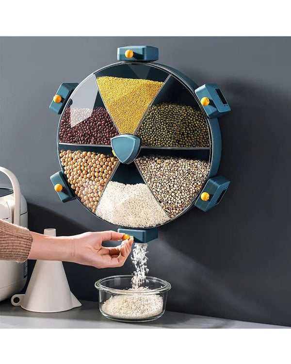 Wall Mounted Cereal Storage Dispenser
