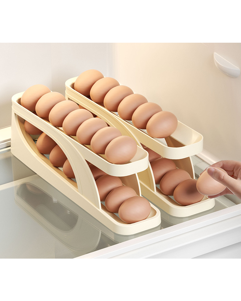 Sliding Double-Layer Egg Storage Tray