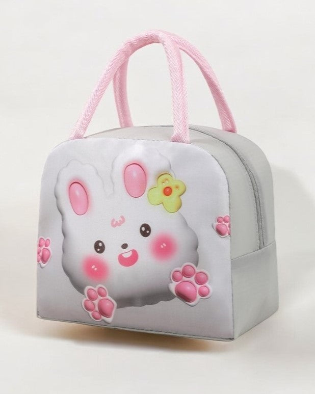 Printed Portable Lunch Bag