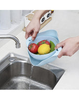 Vegetable & Fruit Rotating Washing Draining Basket - Set of 2