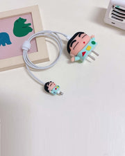Shin Chan - iPhone Charger Case and Cable Protector