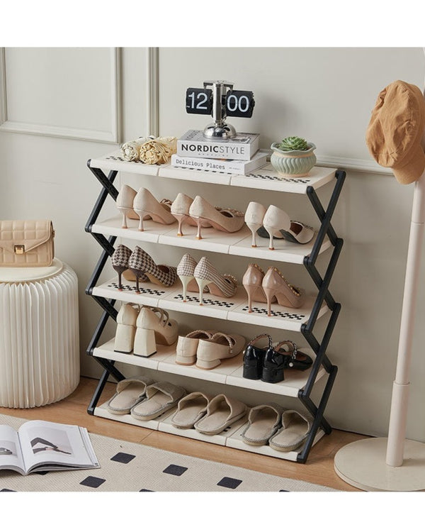 Foldable Multi-Layer Shoe Rack